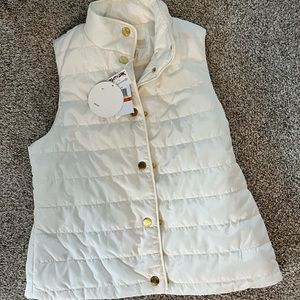 Off white puffer vest